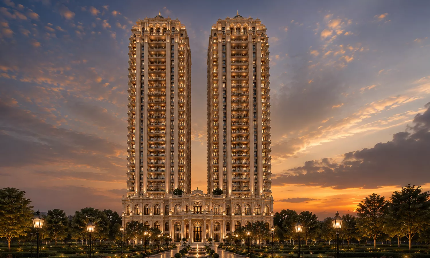 Max Estates Sector 59 Gurgaon large-format residential towers on Golf Course Extension Road